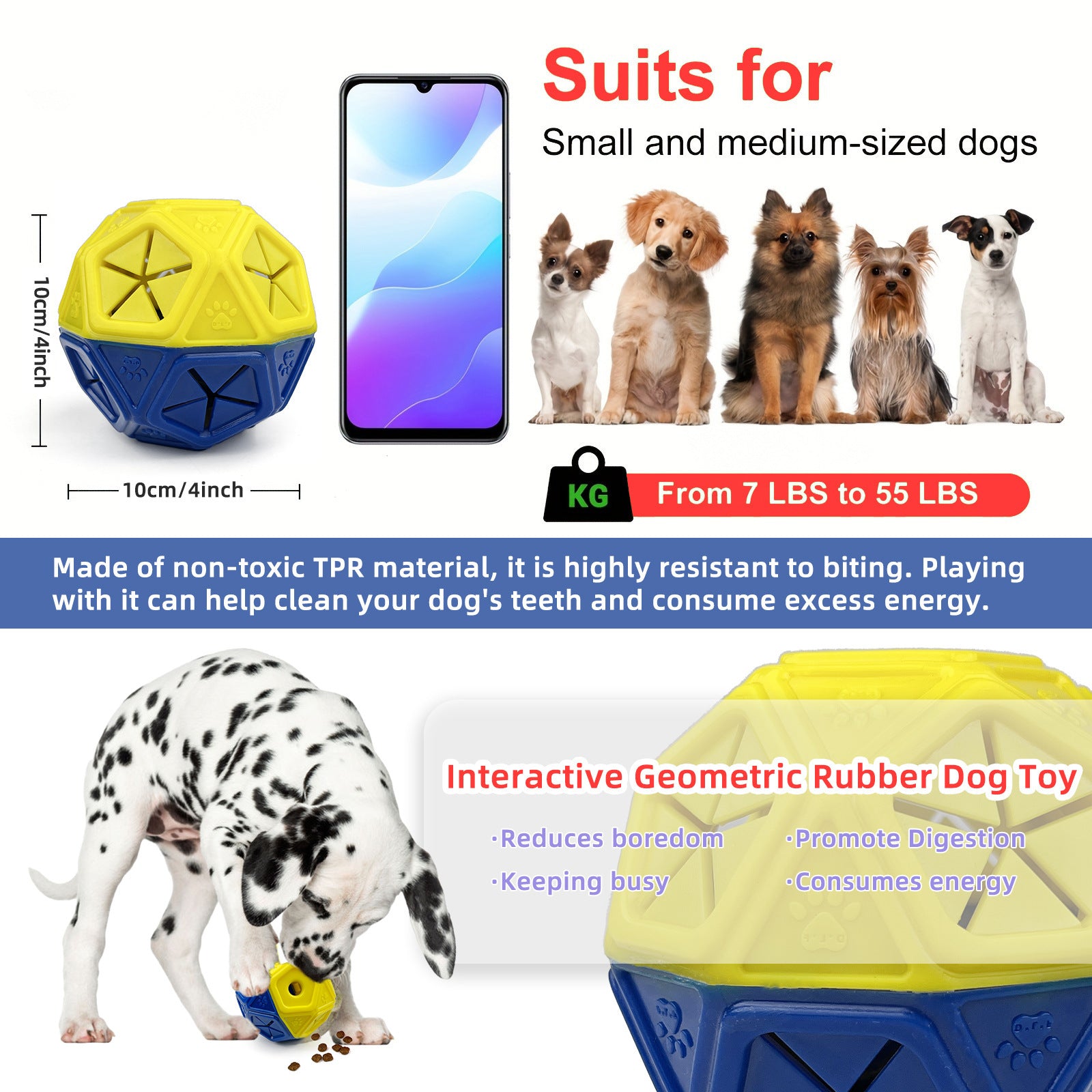 UltraDurable Treat Ball™ – Interactive Edition